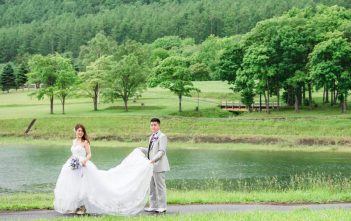 夏の北海道でロケーションフォト