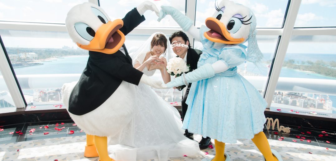 ディズニークルーズ結婚式