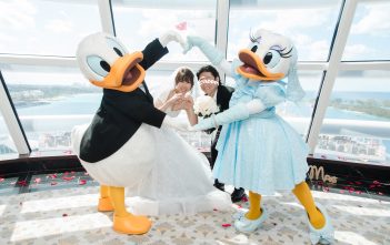 ディズニークルーズ結婚式