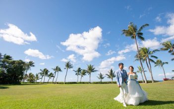 ハワイ パラダイスガーデンクリスタルチャペル　結婚式