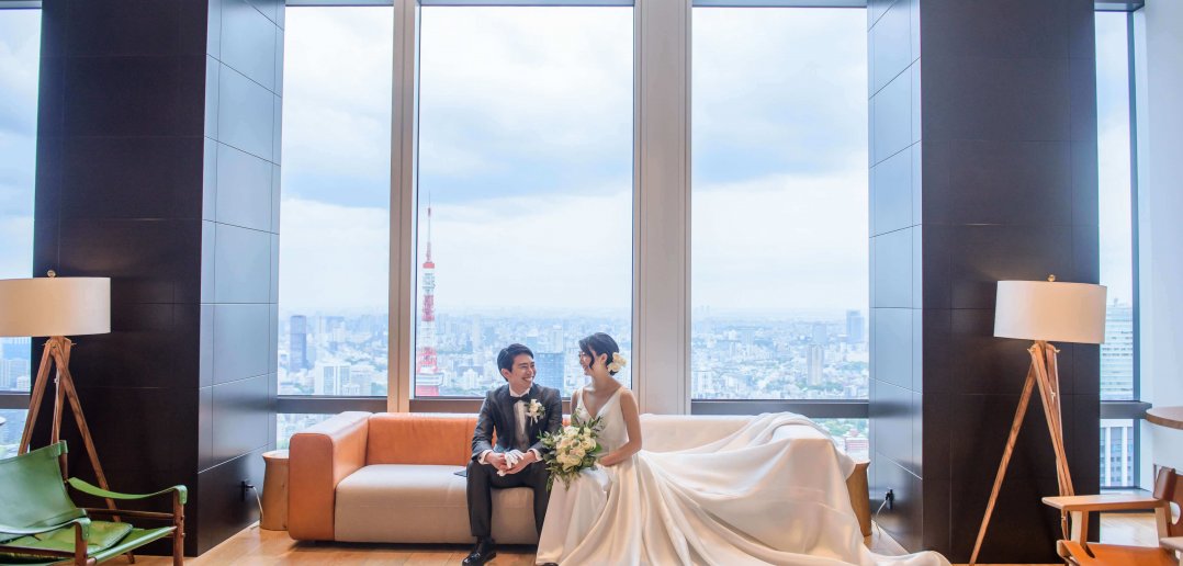 アンダーズ東京　結婚式　ウェディングドレス　おしゃれ